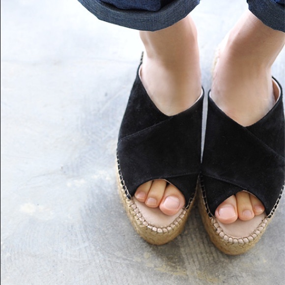 Giamo Rolling Platform Espadrilles Size 8 - Picture 2 of 6